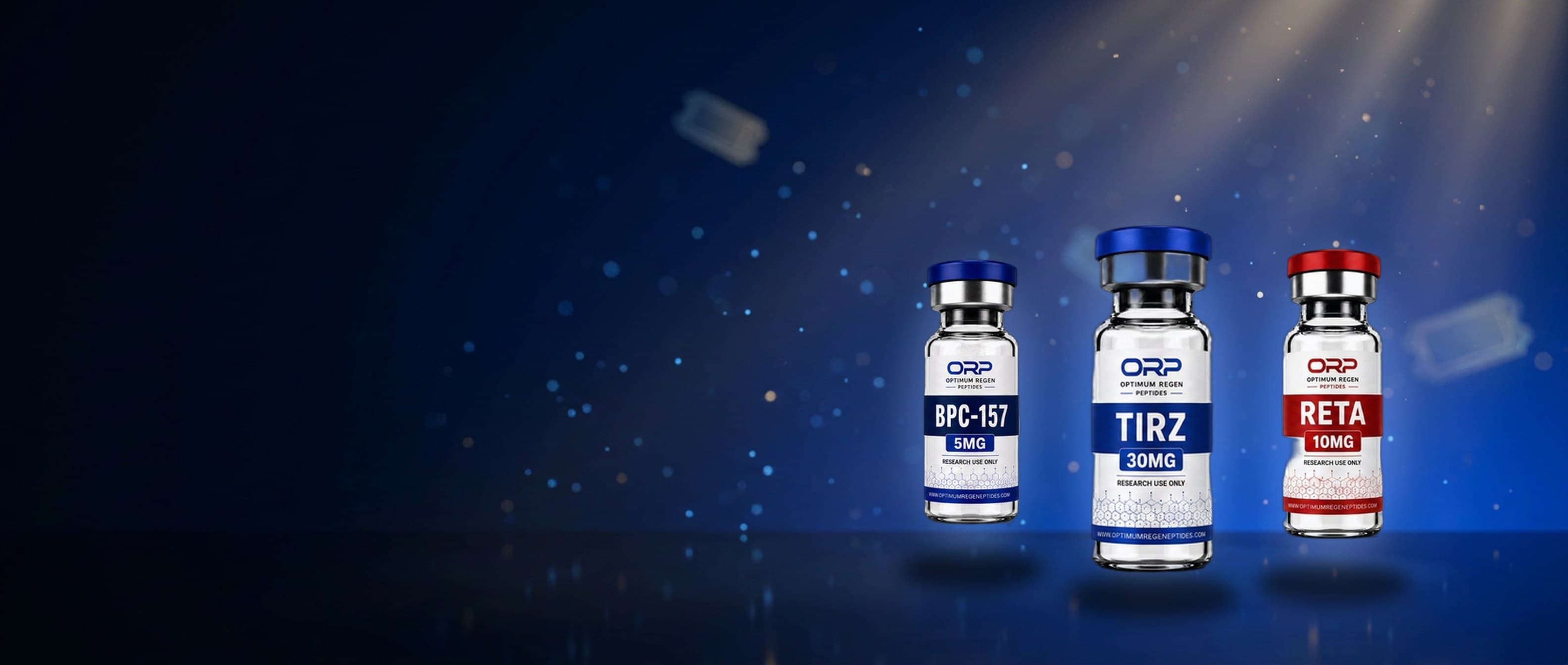 Optimum ReGen Peptides β high-purity research peptides, third-party tested and compounded in the USA