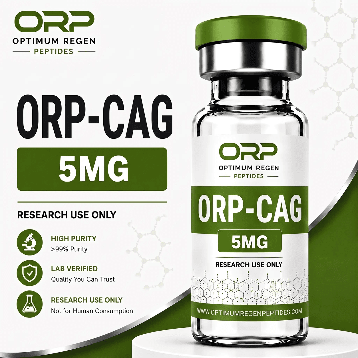 ORP-CAG 5mg research vial