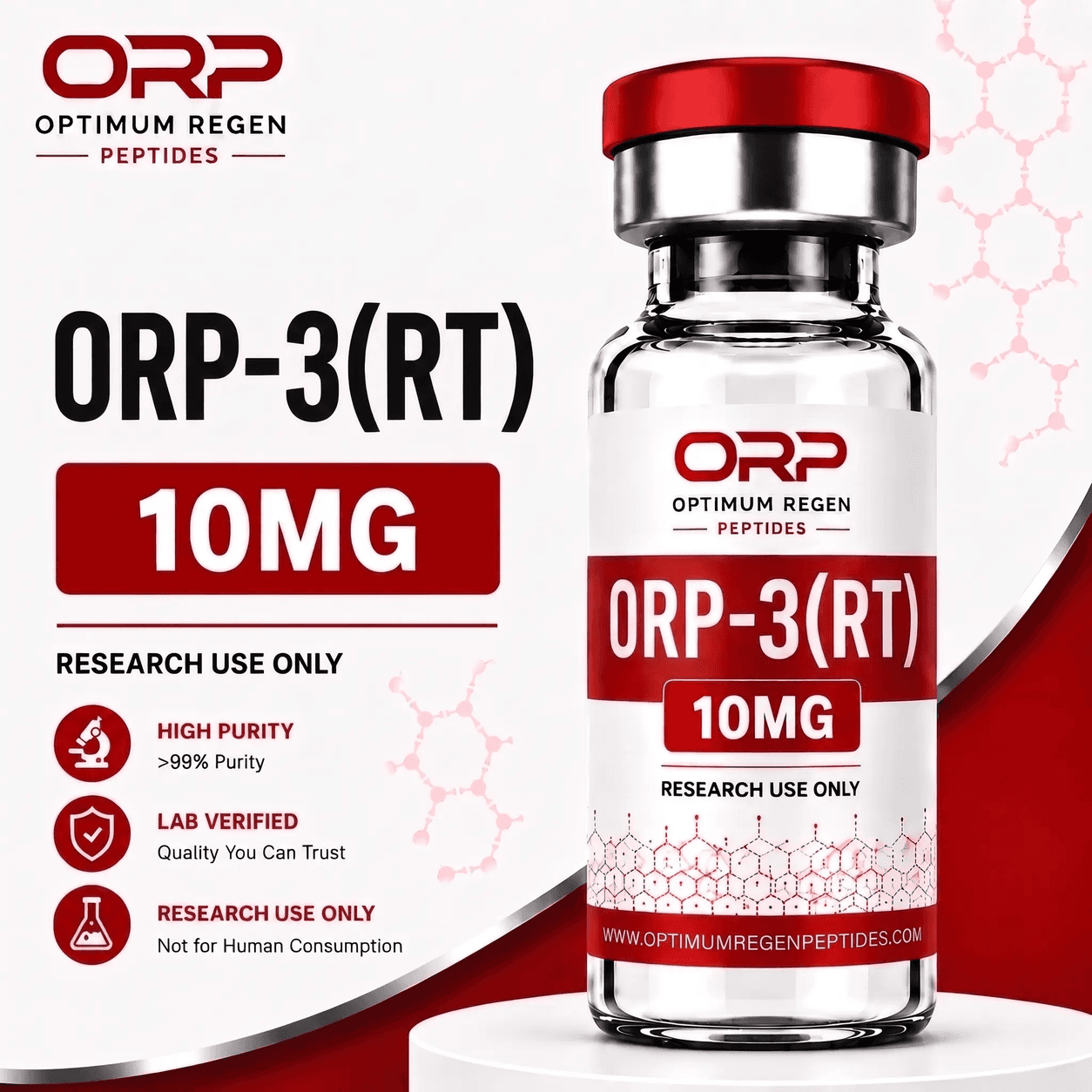 ORP-3(RT) 10mg research vial