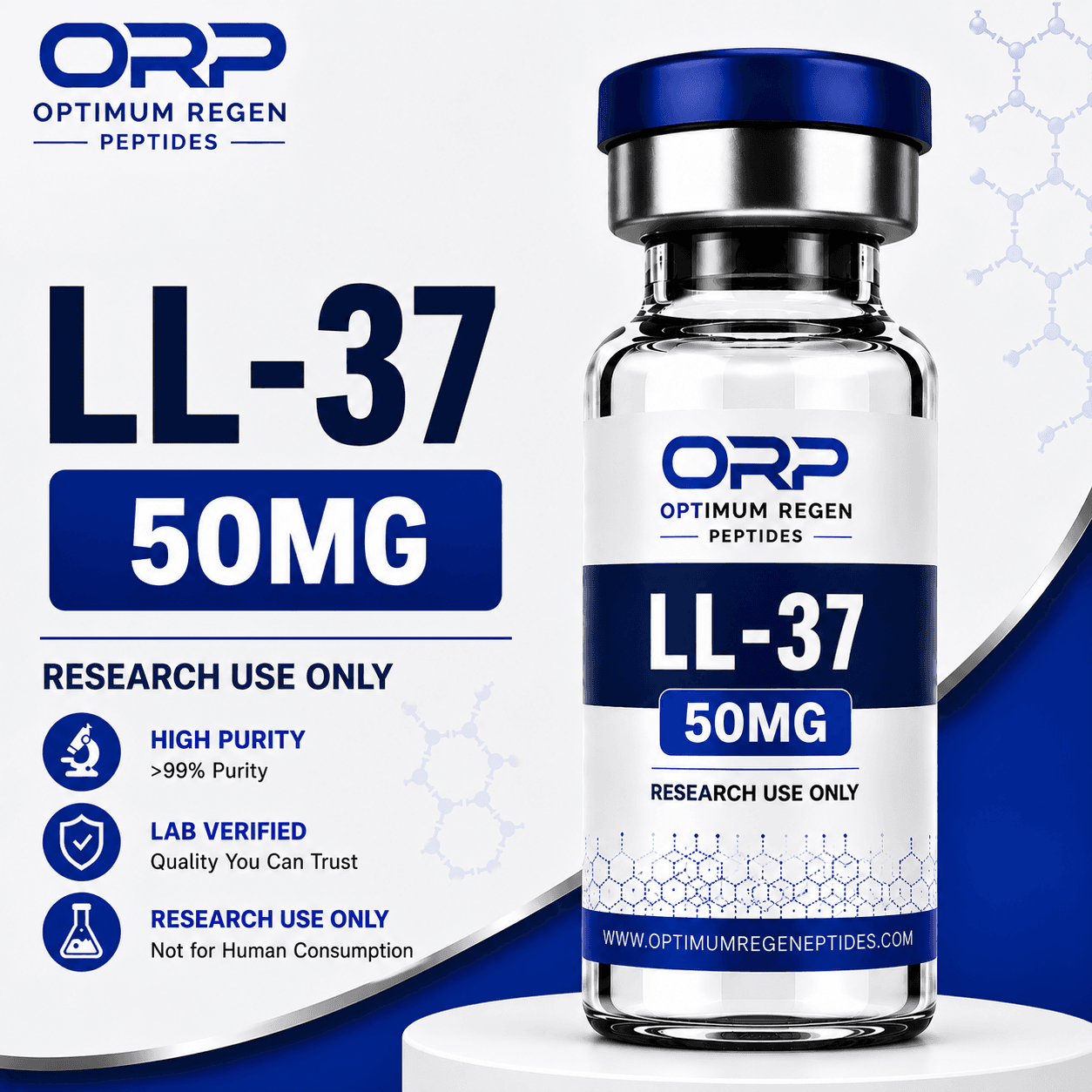 LL-37 50mg research vial