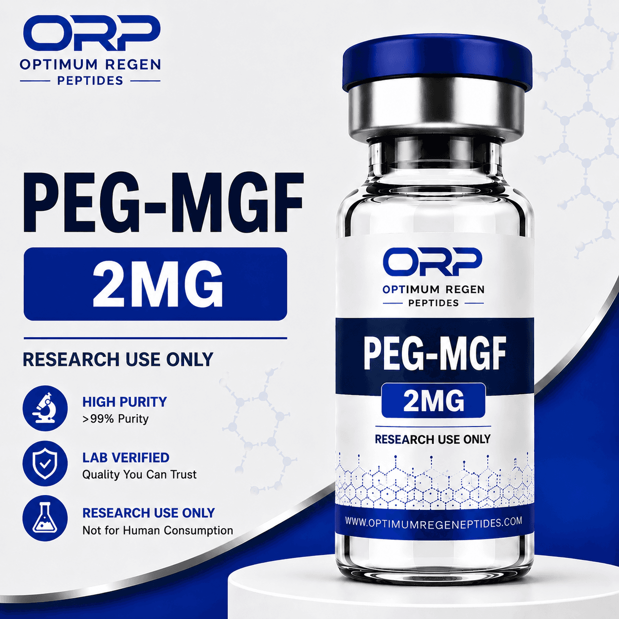 PEG-MGF 2mg research vial