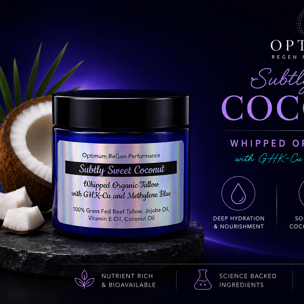 Subtly Sweet Coconut Whipped Organic Tallow