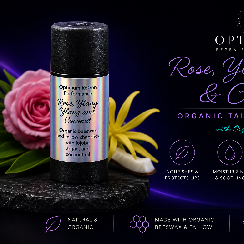 Rose, Ylang Ylang & Coconut Tallow Chapstick