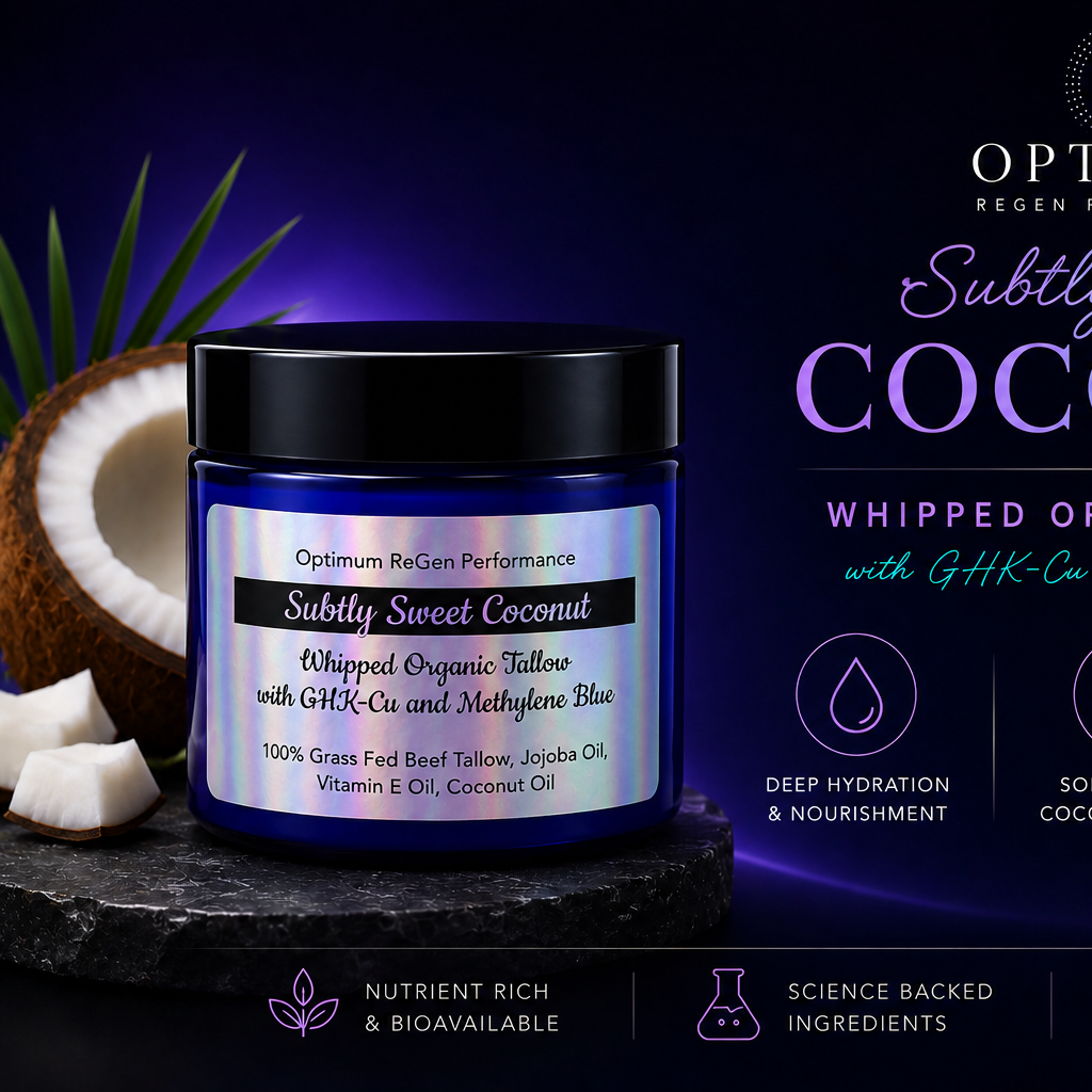 Subtly Sweet Coconut Whipped Organic Tallow